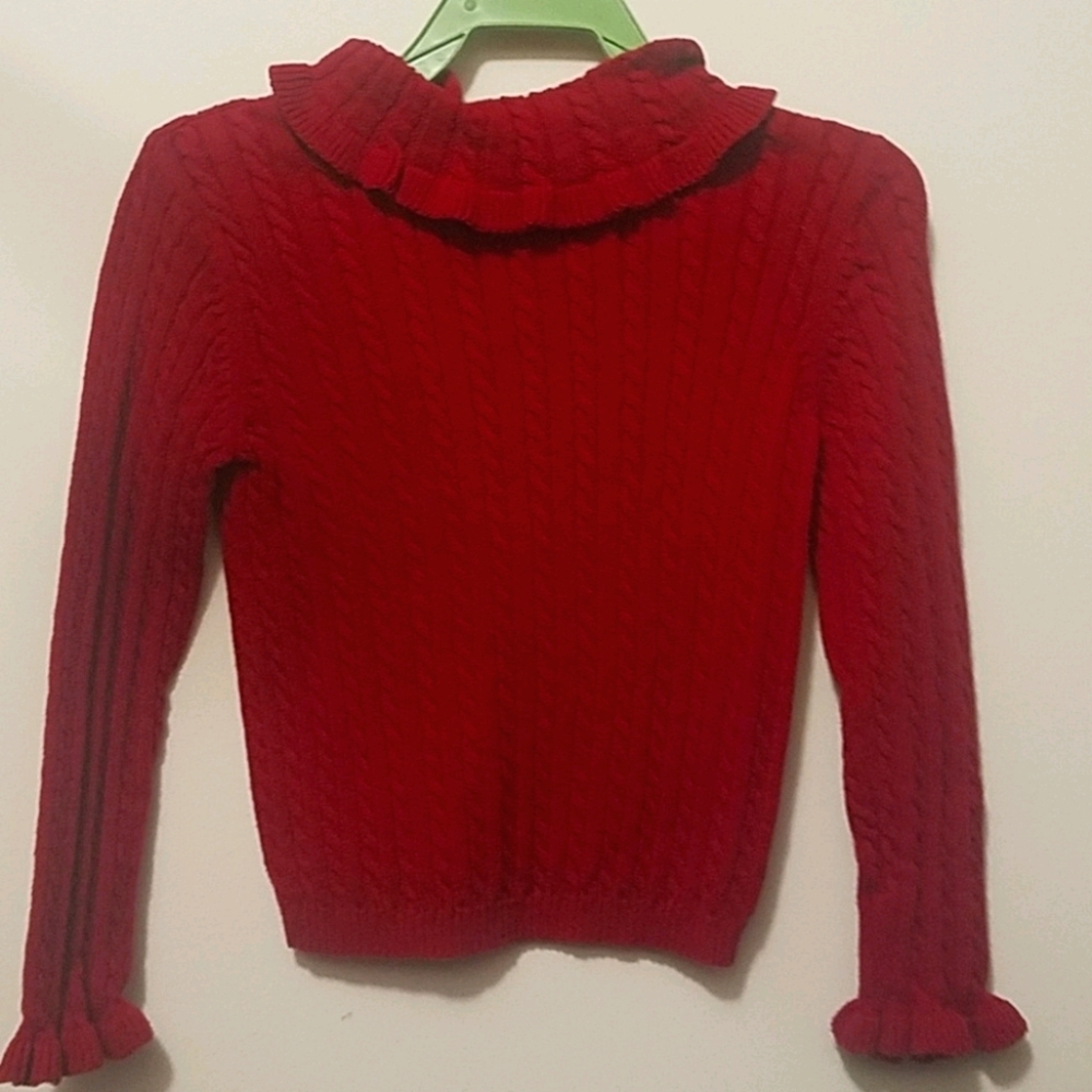 💥4/$18 Gymboree Girls Red Sweater Gymboree 2T